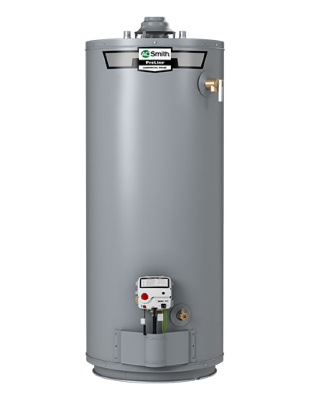 AO Smith ProLine GCRL 40 atmospheric vent gas water heater