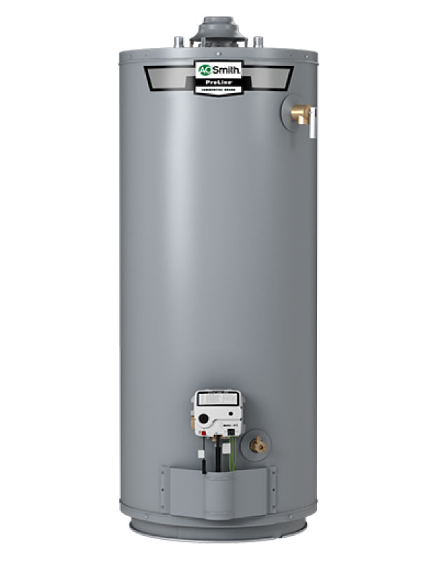 AO Smith ProLine GCRL 50 atmospheric vent gas water heater