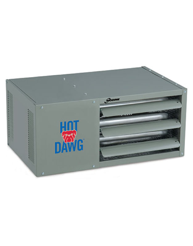 Modine Hot Dawg power-vented gas garage heater